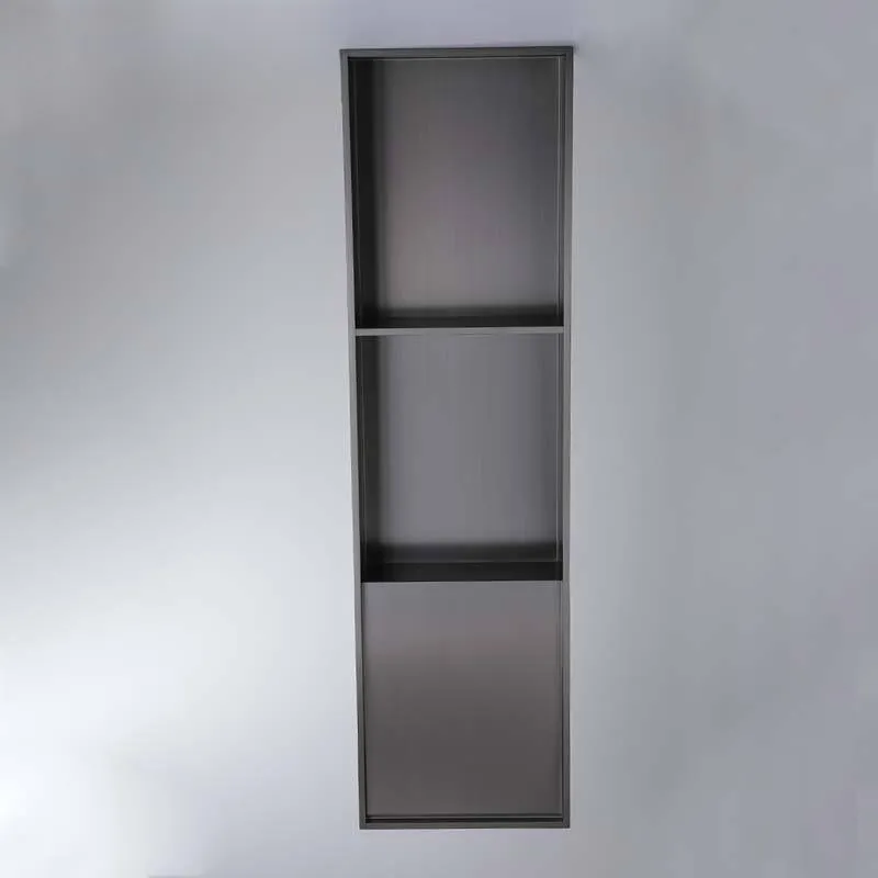 Shower Niche Stainless Steel Recessed - Stainless Steel Wall Mounted Shower Niche