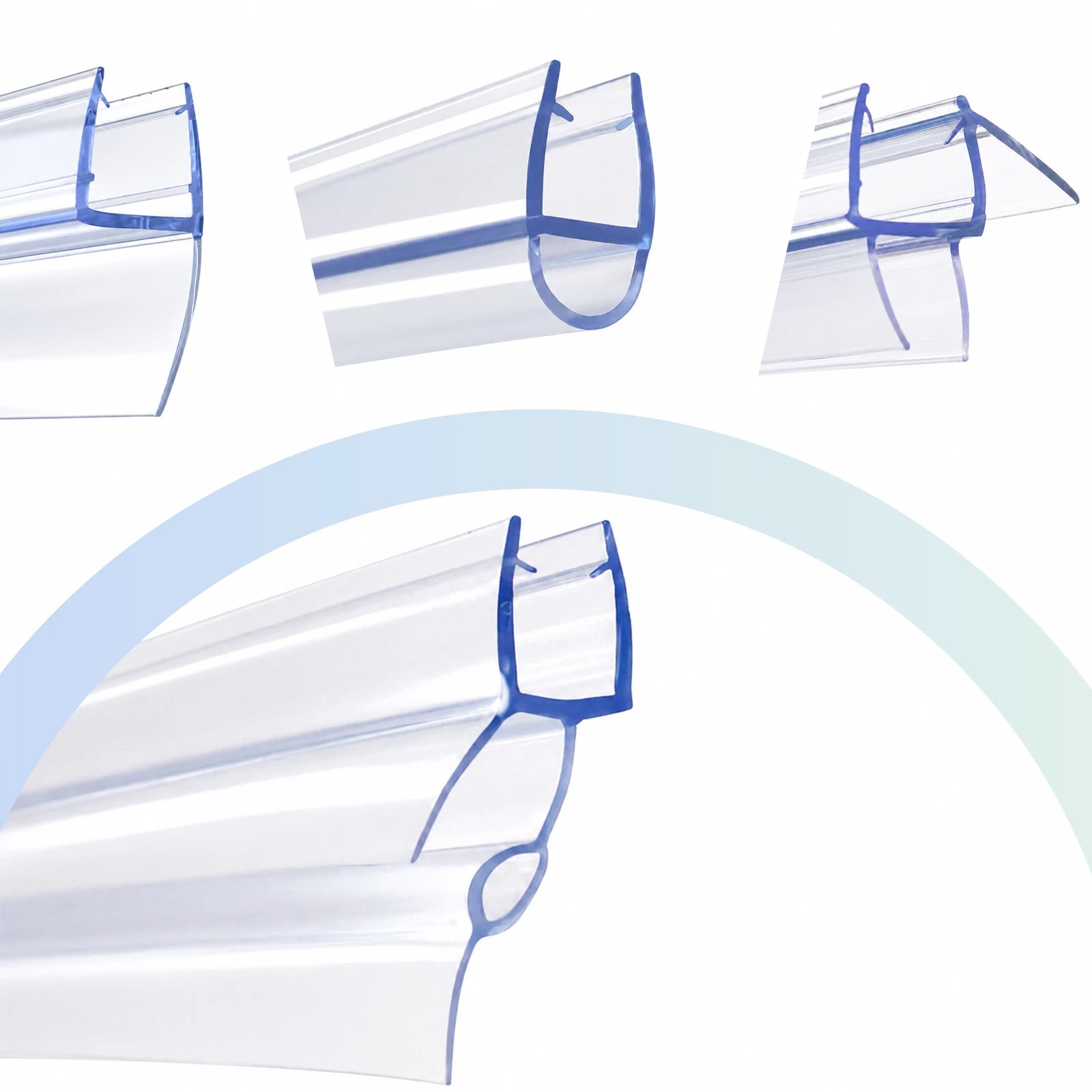 Shower Door Bottom Seal Strip Sweep - New Bath Shower Door Bottom Seal