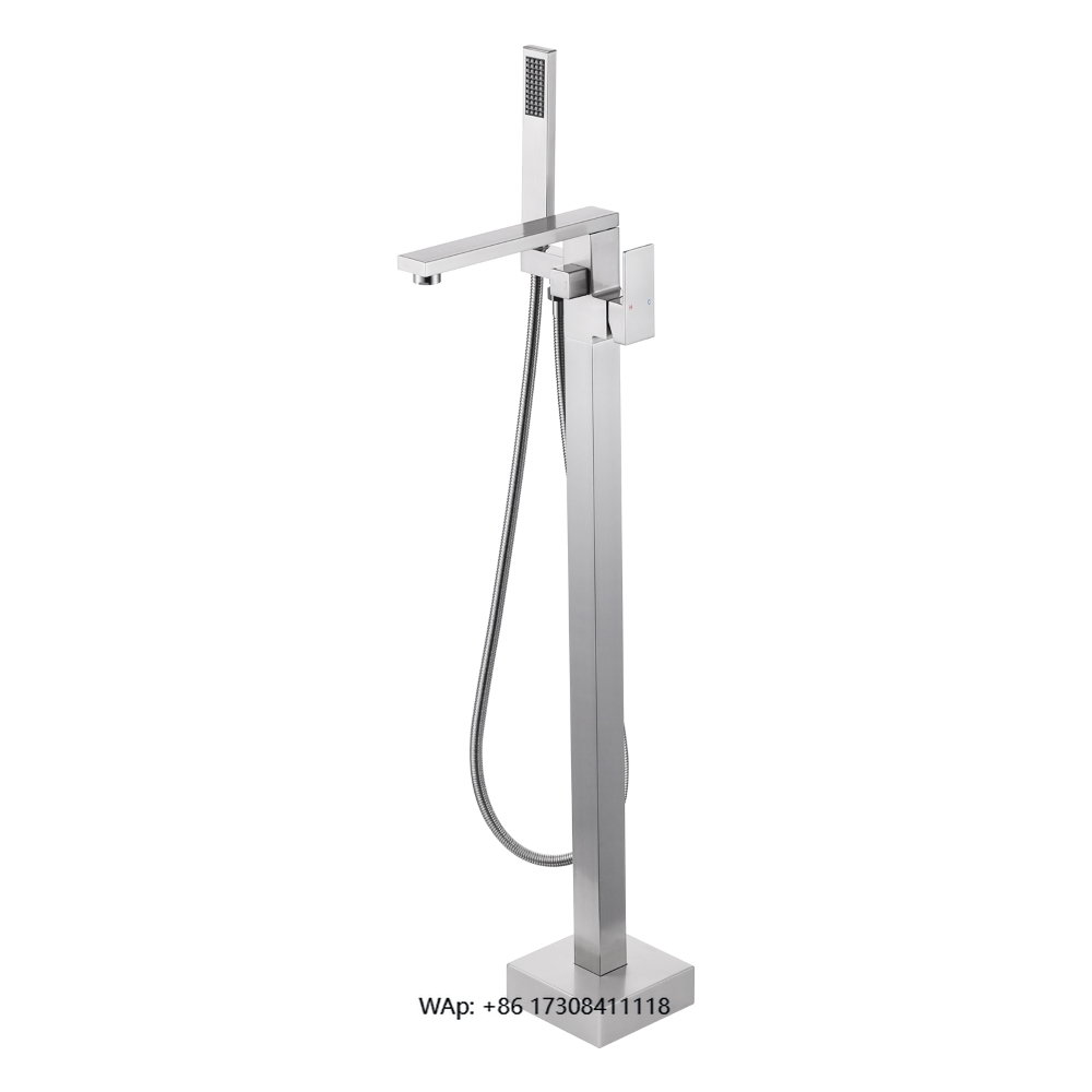 Freestanding Bathtub Filler Faucet Floor - High Flow Tub Filler Faucet with