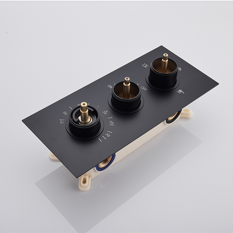 Thermostatic Shower Faucet Valve 3 Way - Thermostatic Concealed Control Valve 3/4 Ways