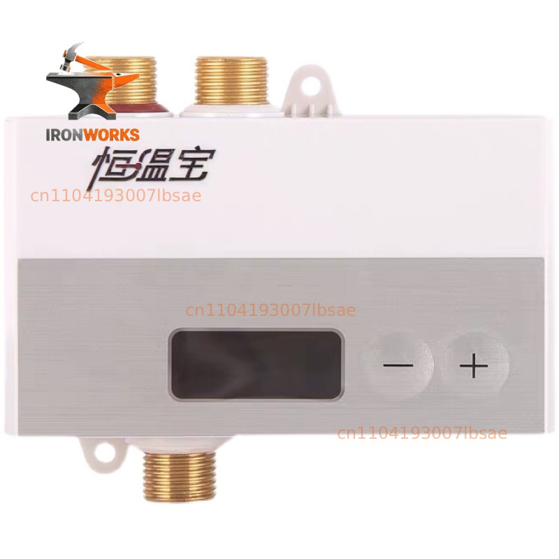 Thermostatic Mixing Valve Digital Display - Shower System Thermostatic Water Heater Thermostatic