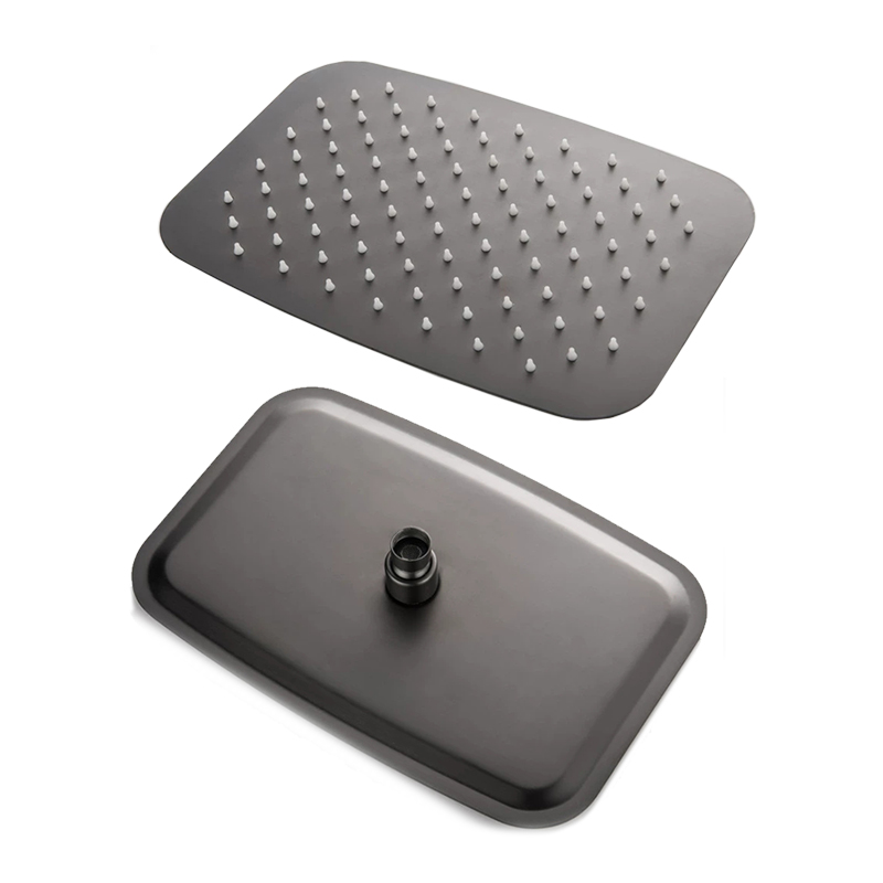 Rainfall Shower Head Ceiling Mount 16 Inch - 8/10/12/16 Inch Shower Head Ceiling Square