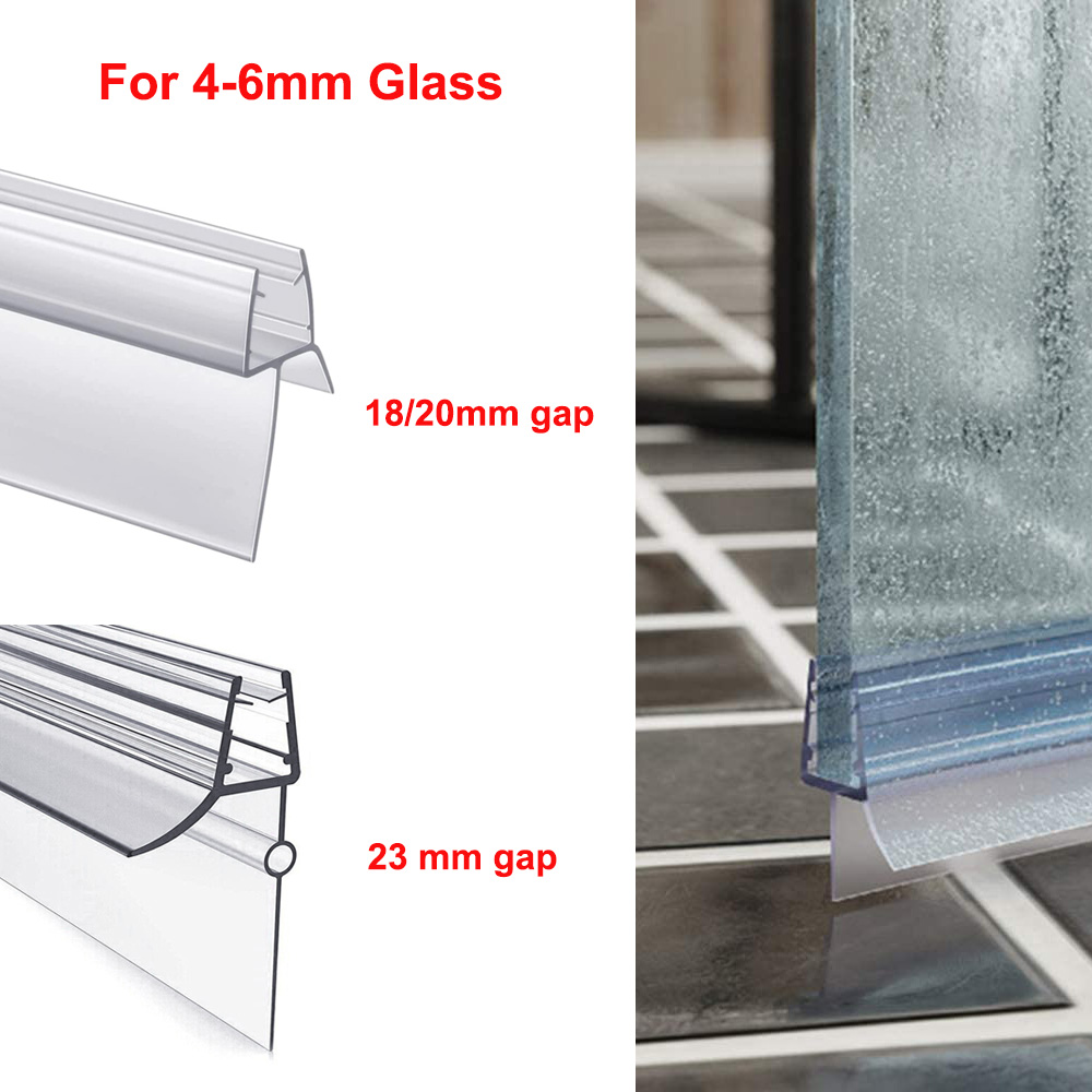 Shower Door Bottom Seal Strip Sweep - Glass Door Shower Seal Strip Bathroom