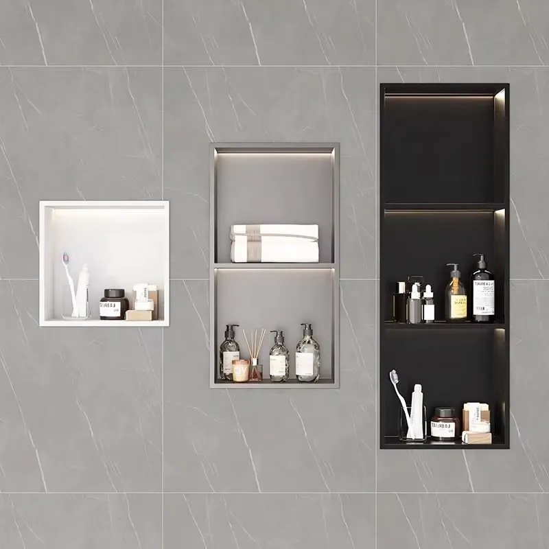 High Quality Modern 3-Tier 304 - огляд і ціна Shower Niche Stainless Steel Recessed
