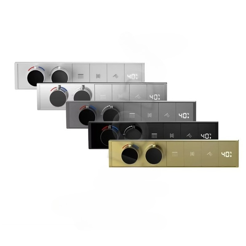 Brass Tee Thermostatic Shower  - огляд і ціна Thermostatic Mixing Valve Digital Display