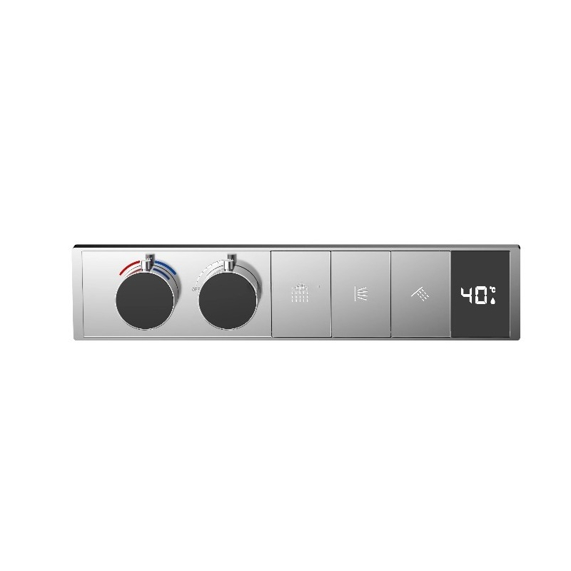 Brass Tee Thermostatic Shower  - огляд і ціна Thermostatic Mixing Valve Digital Display