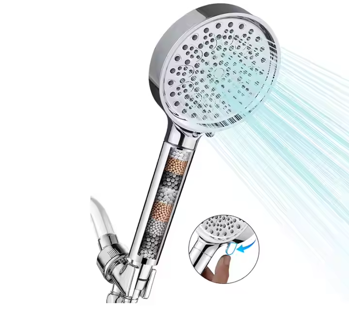 High-Pressure Filtered Rainwat - огляд і ціна Handheld Shower Head High Pressure Filter