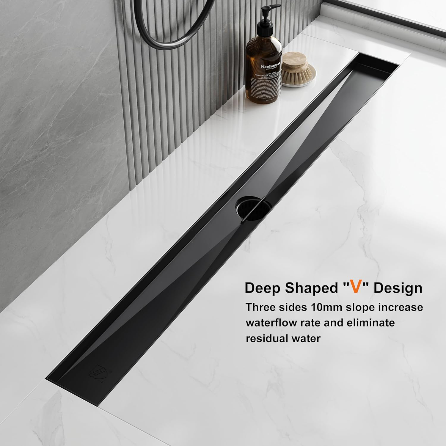 Australian Watermark Modern Ch - огляд і ціна Linear Shower Drain Stainless 304 Tile In