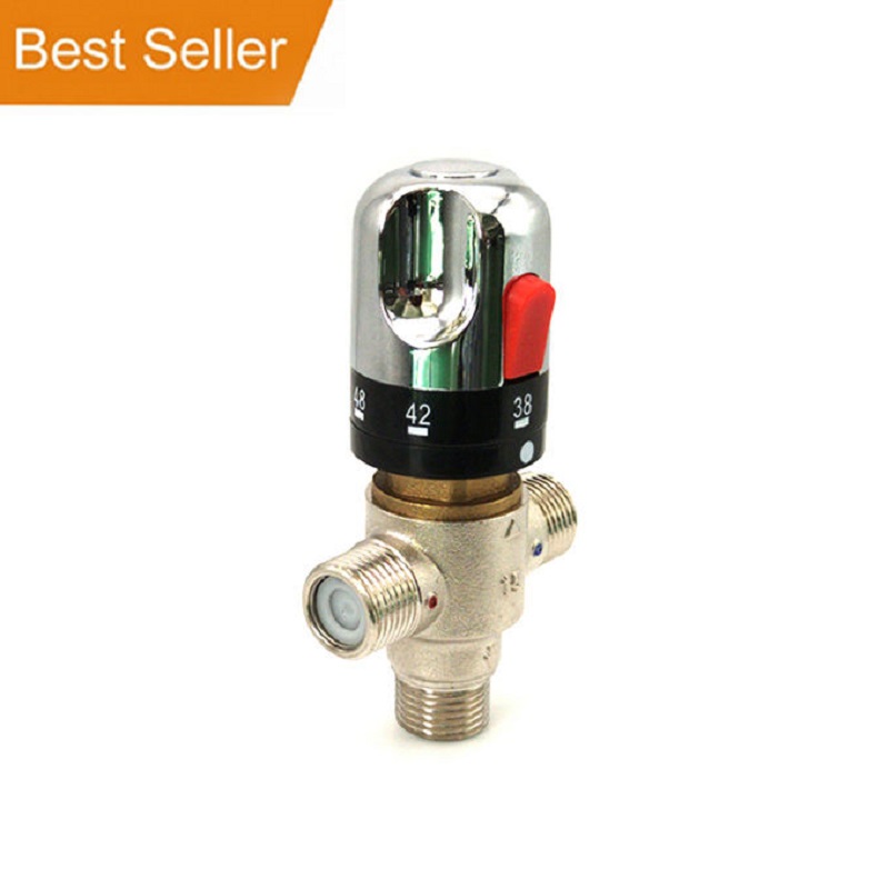 DN15 Thermostatic Water Mixing - огляд і ціна Thermostatic Shower Faucet Valve 3 Way