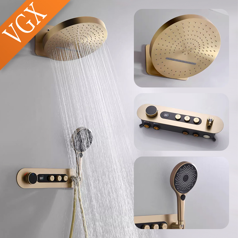 VGX Concealed Thermostatic Sho - огляд і ціна Concealed Thermostatic Shower System Set