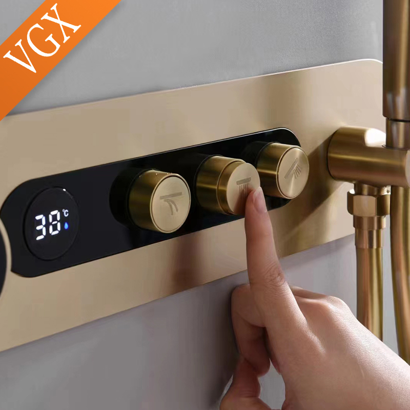 VGX Concealed Thermostatic Sho - огляд і ціна Concealed Thermostatic Shower System Set