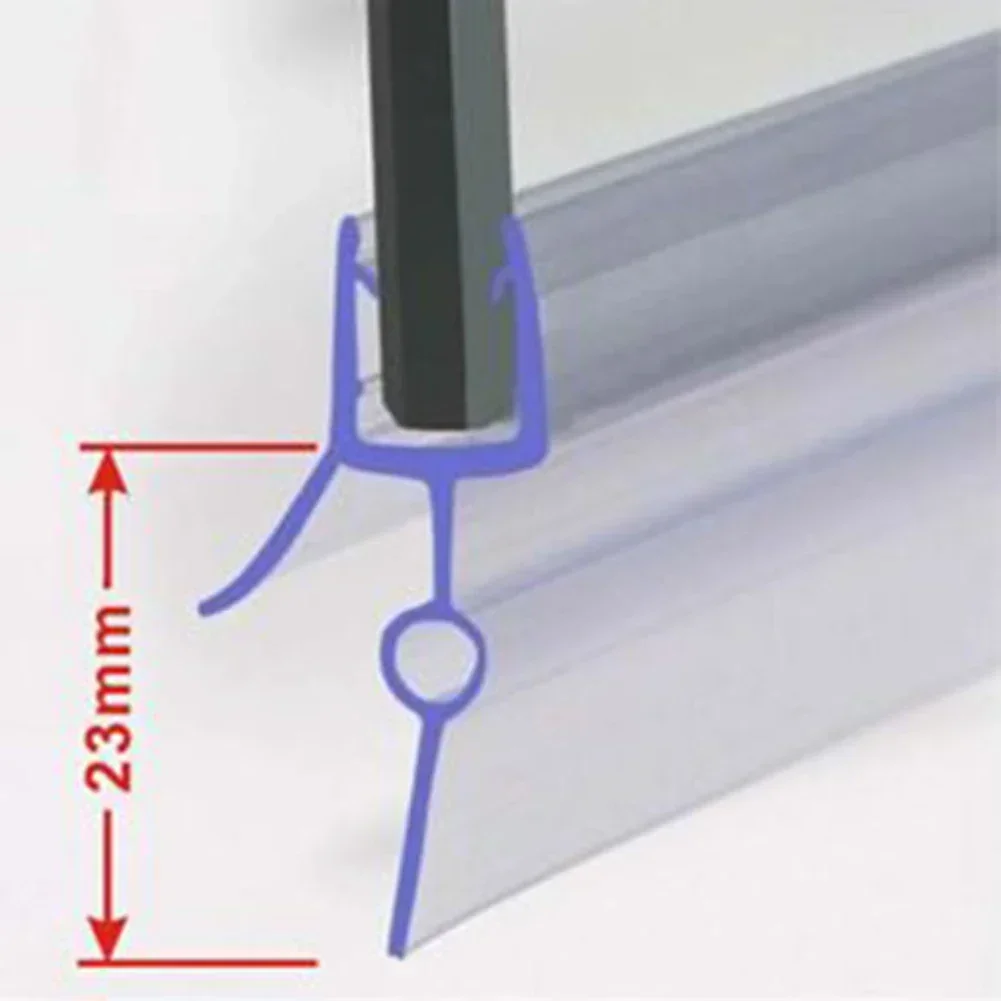 14/17/23mm Shower Screen Seal  - огляд і ціна Shower Door Bottom Seal Strip Sweep