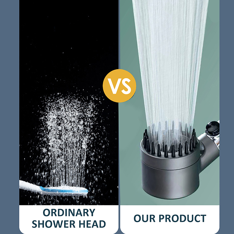High Pressure Shower Head Blac - огляд і ціна Handheld Shower Head High Pressure Filter