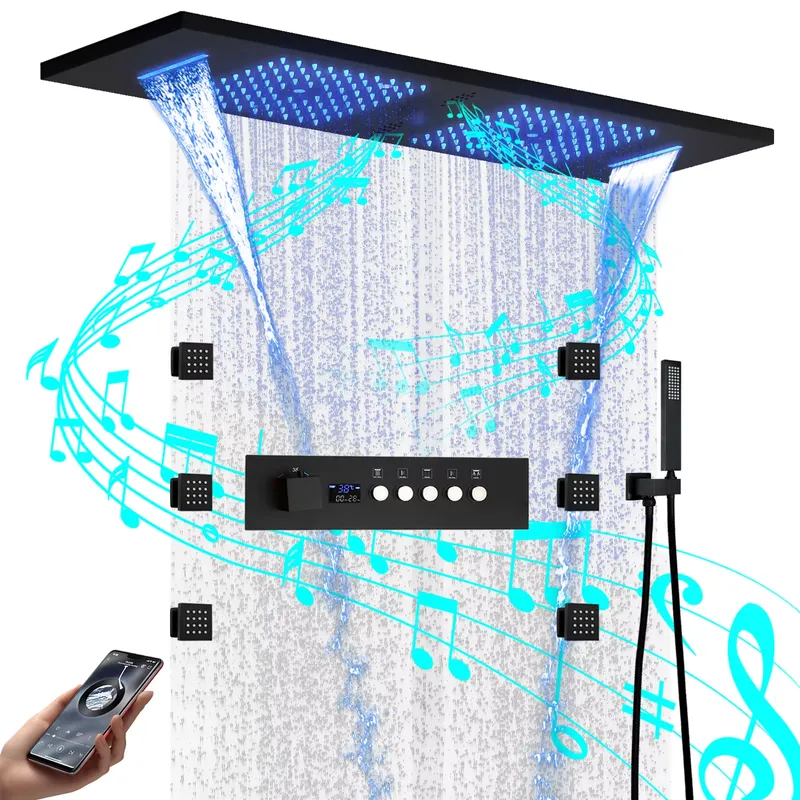 Smart Ceiling Rain Shower Set  - огляд і ціна Concealed Thermostatic Shower System Set