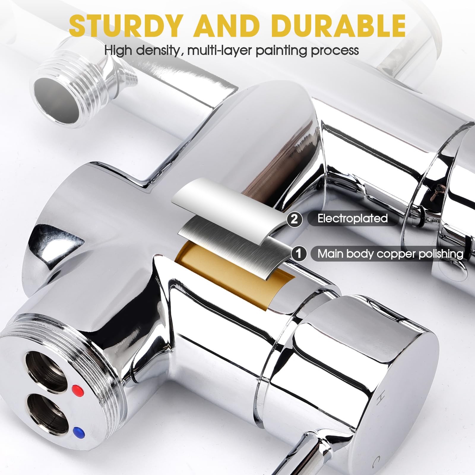 Freestanding Bathtub Faucet, F - огляд і ціна Freestanding Bathtub Filler Faucet Floor