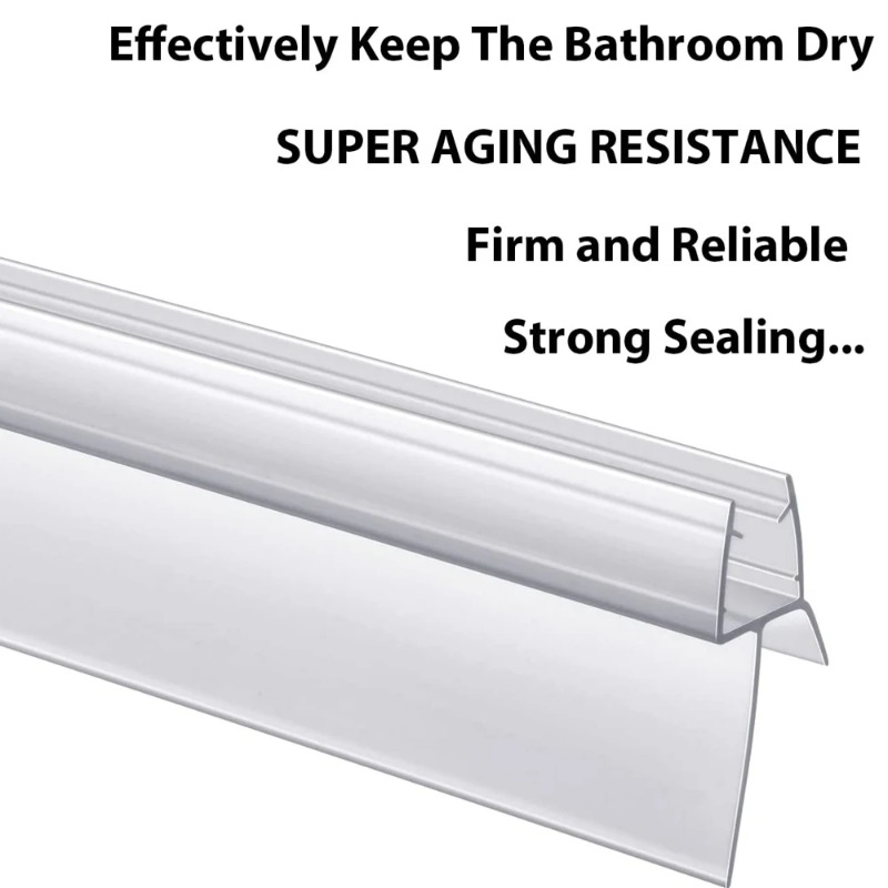 Shower Screen Door Seal Strip  - огляд і ціна Shower Door Bottom Seal Strip Sweep