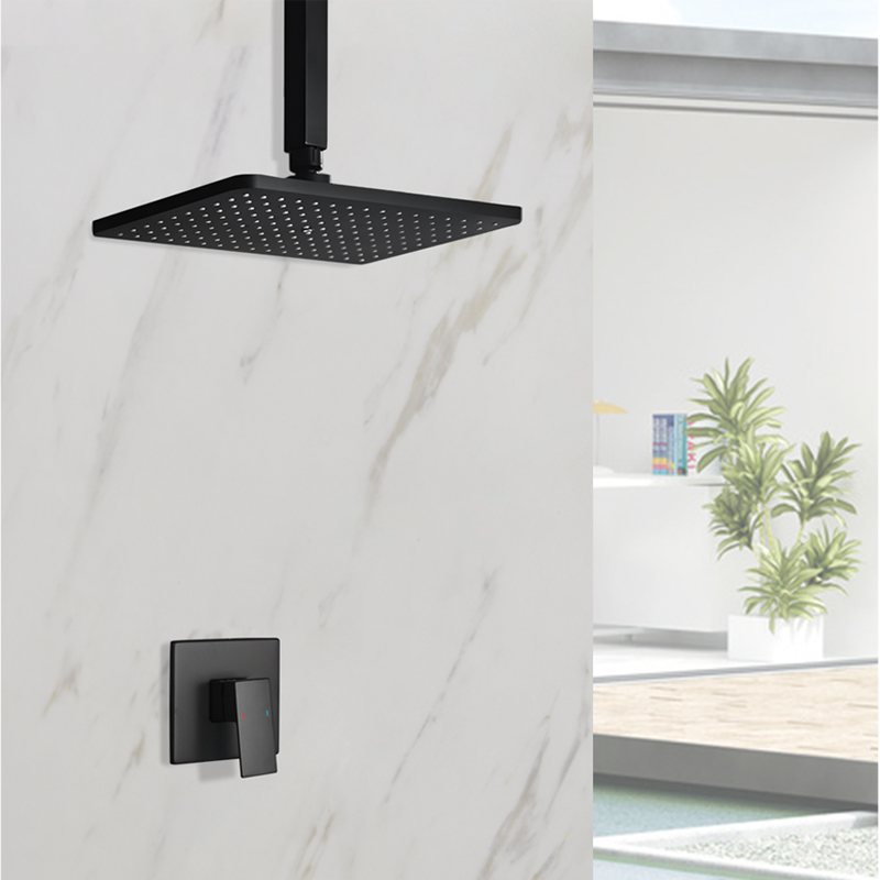 In Wall Concealed Bathroom Sho - огляд і ціна Shower Arm Ceiling Mount Brass Chrome
