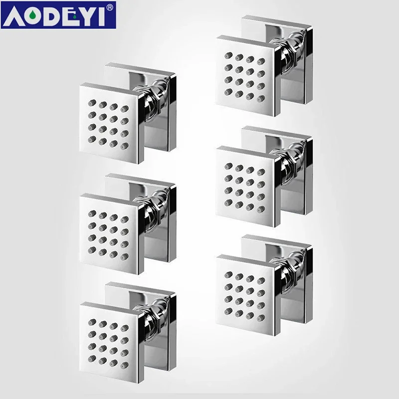 Body Shower Jets Bathroom Soli - огляд і ціна Shower Body Jet Massage Spray Square