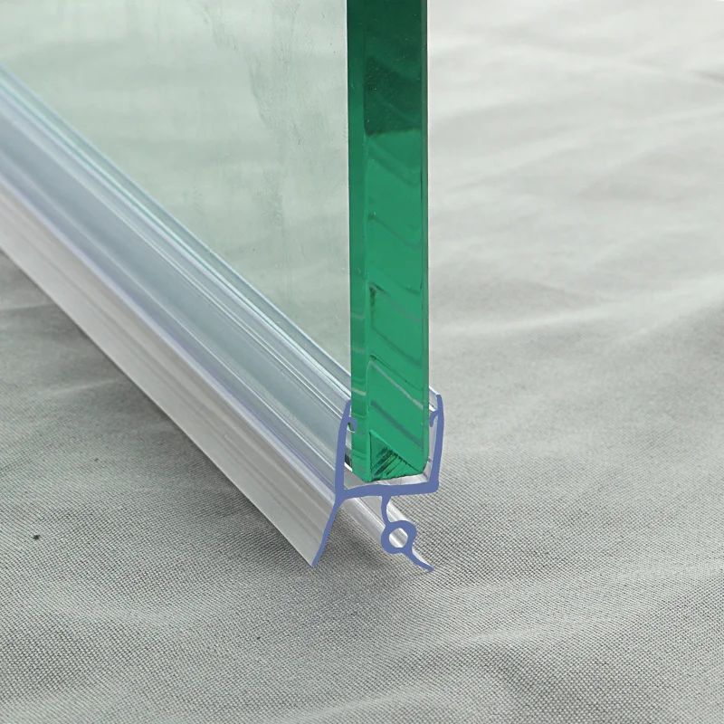 4pcs 6-12mm gap Shower Screen  - огляд і ціна Shower Door Bottom Seal Strip Sweep
