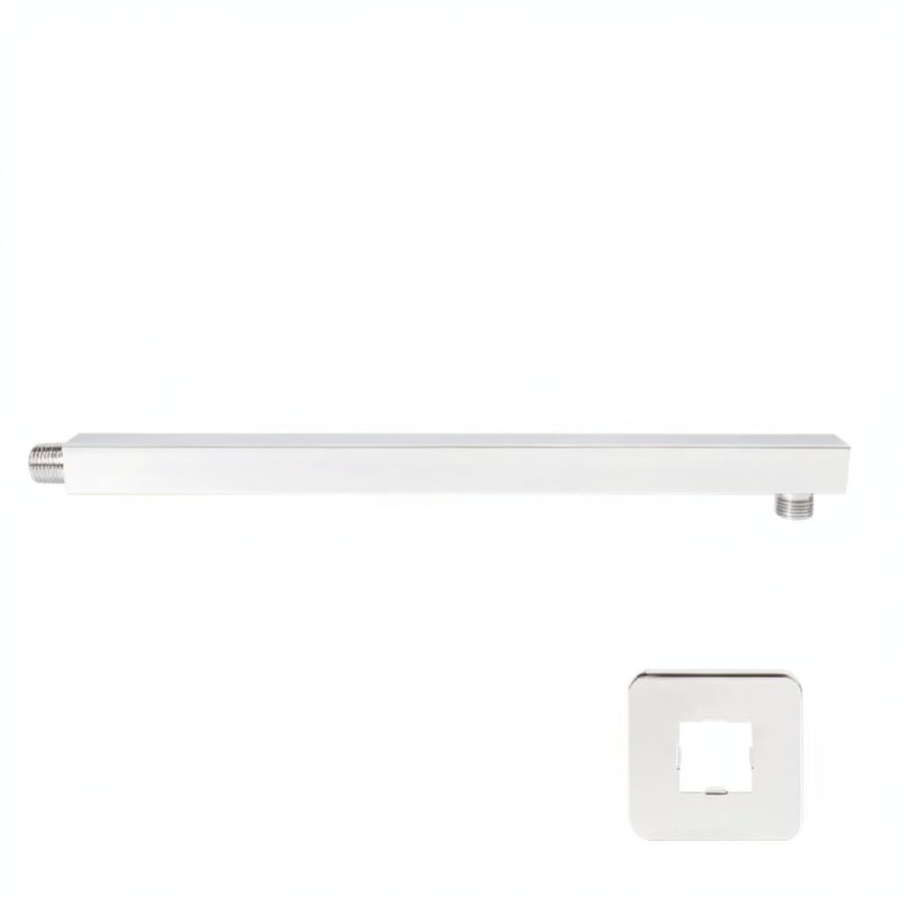 40cm Wall Mounted Square Showe - огляд і ціна Rainfall Shower Head Ceiling Mount 16 Inch