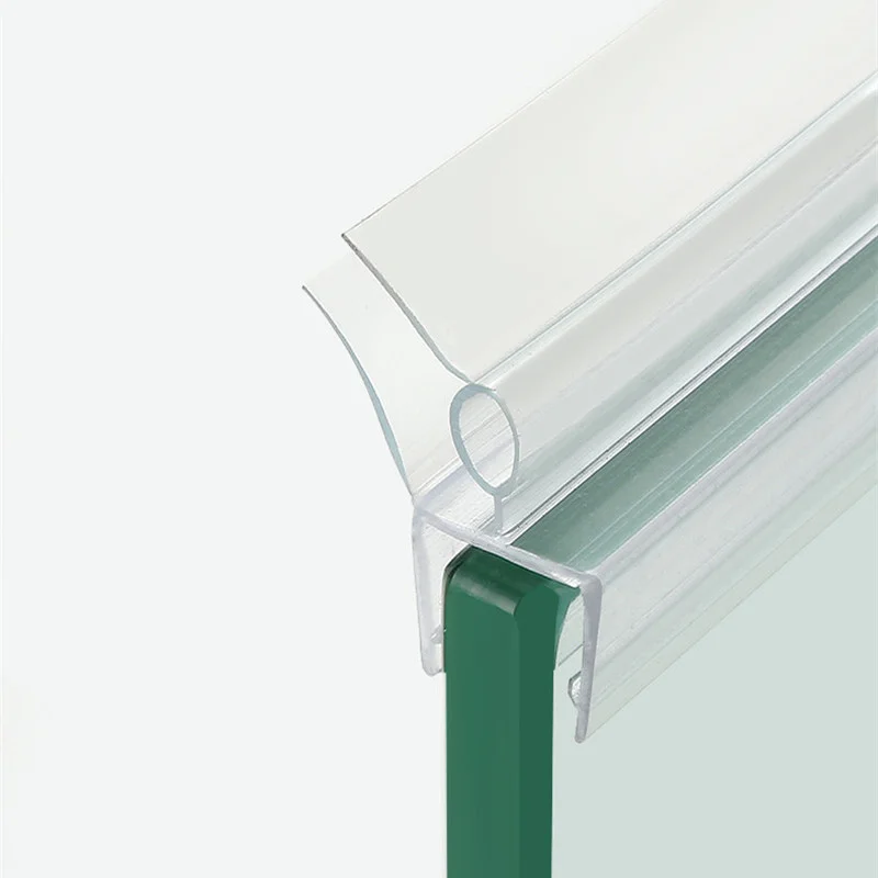 2X50CM Transparent shower seal - огляд і ціна Shower Door Bottom Seal Strip Sweep