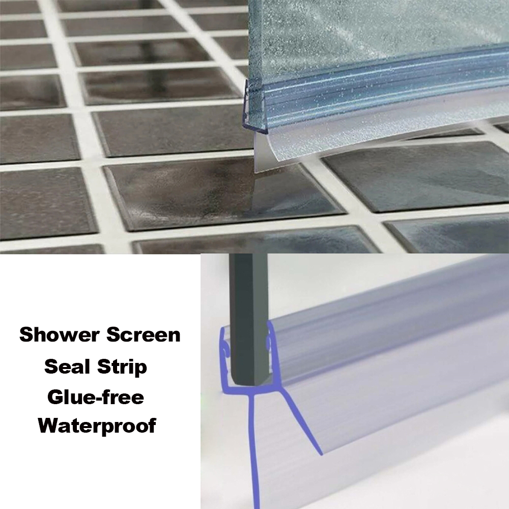 20mm Shower Screen Seal Strip  - огляд і ціна Shower Door Bottom Seal Strip Sweep