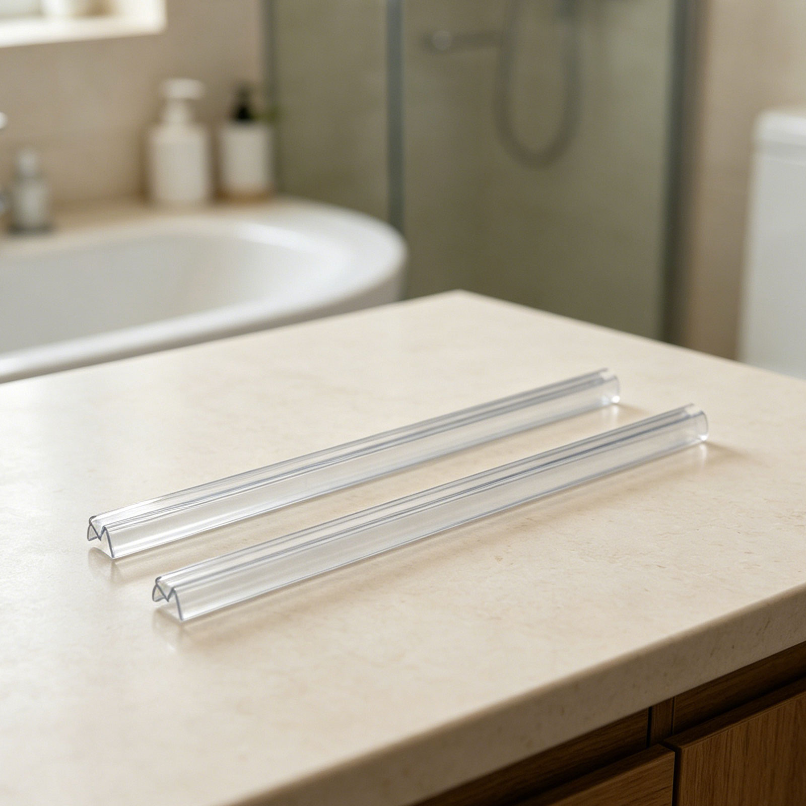 2Pack Shower Door Bottom Seal  - огляд і ціна Shower Door Bottom Seal Strip Sweep