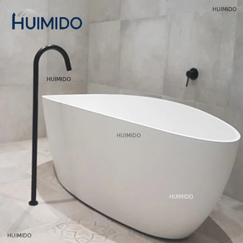 Brass Chrome Or Matte Black Fi - огляд і ціна Freestanding Bathtub Filler Faucet Floor