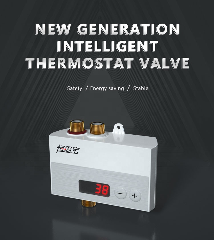 Professional Bathroom Smart Sh - огляд і ціна Thermostatic Mixing Valve Digital Display