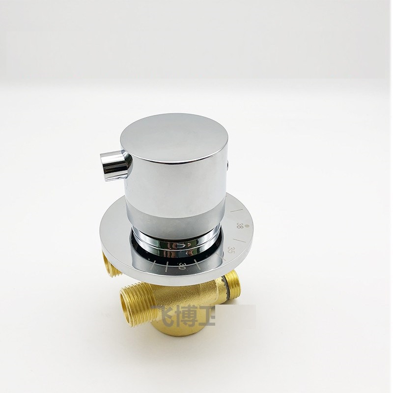 2/3/4 Ways Outlet Brass Mixing - огляд і ціна Thermostatic Shower Faucet Valve 3 Way