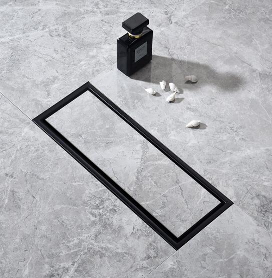Rectangle 304 Stainless Steel  - огляд і ціна Linear Shower Drain Stainless 304 Tile In