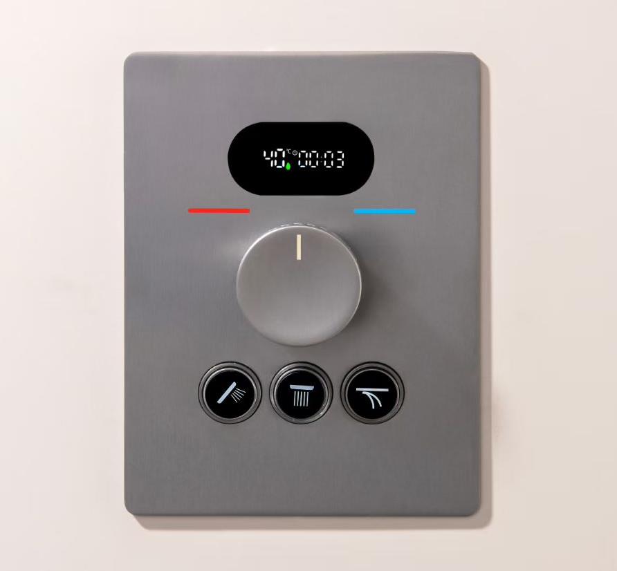 3 way  digital Shower Mixer Va - огляд і ціна Thermostatic Shower Faucet Valve 3 Way