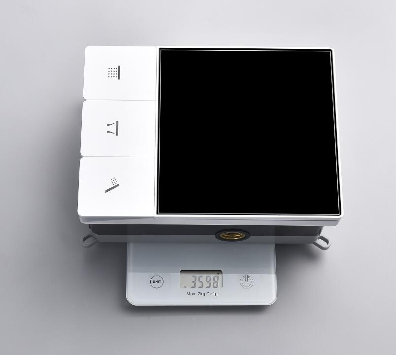Newest White Solid Brass Conce - огляд і ціна Thermostatic Mixing Valve Digital Display