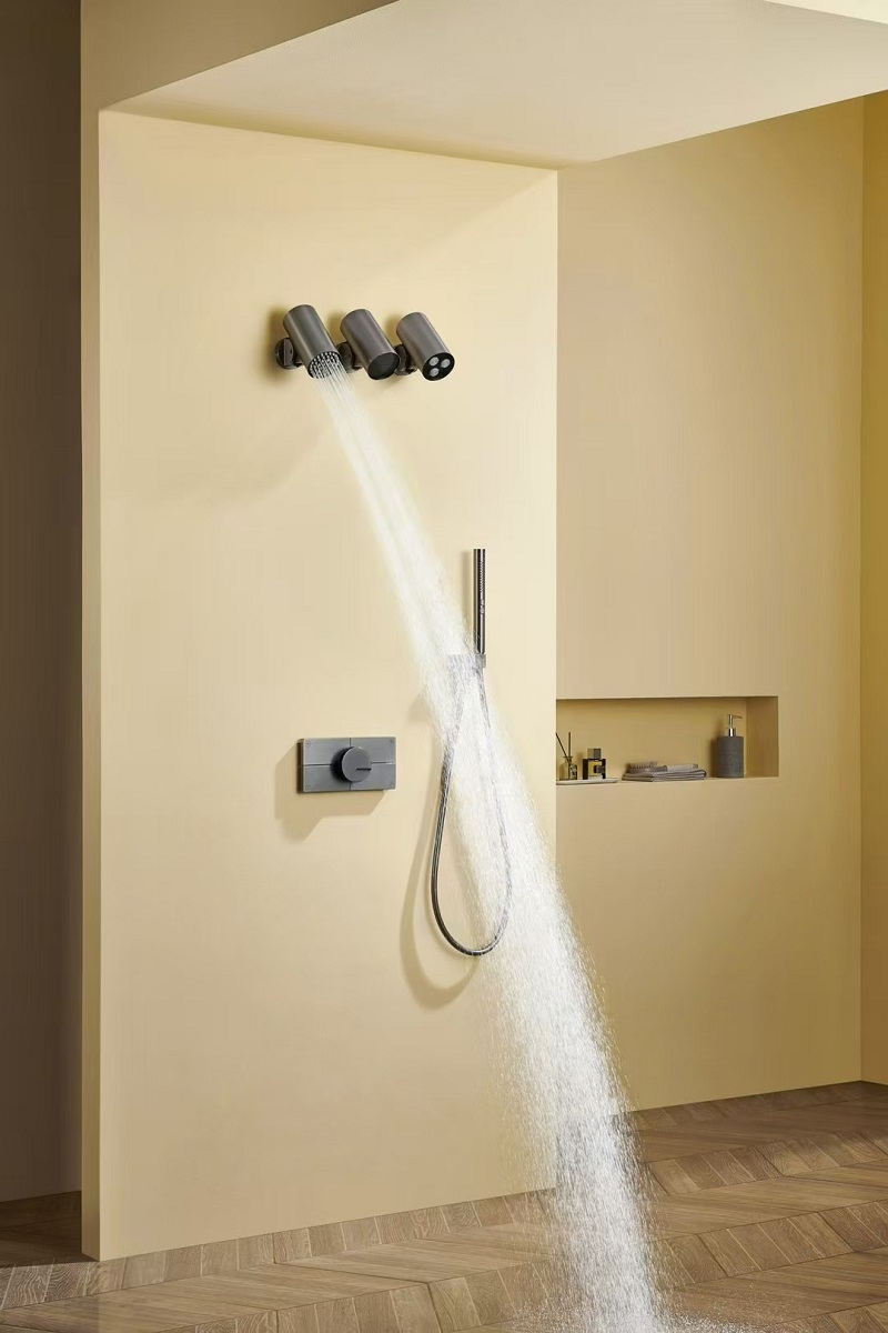 3 pcs Shower head Thermostatic - огляд і ціна Concealed Thermostatic Shower System Set