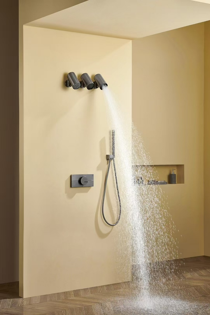 3 pcs Shower head Thermostatic - огляд і ціна Concealed Thermostatic Shower System Set