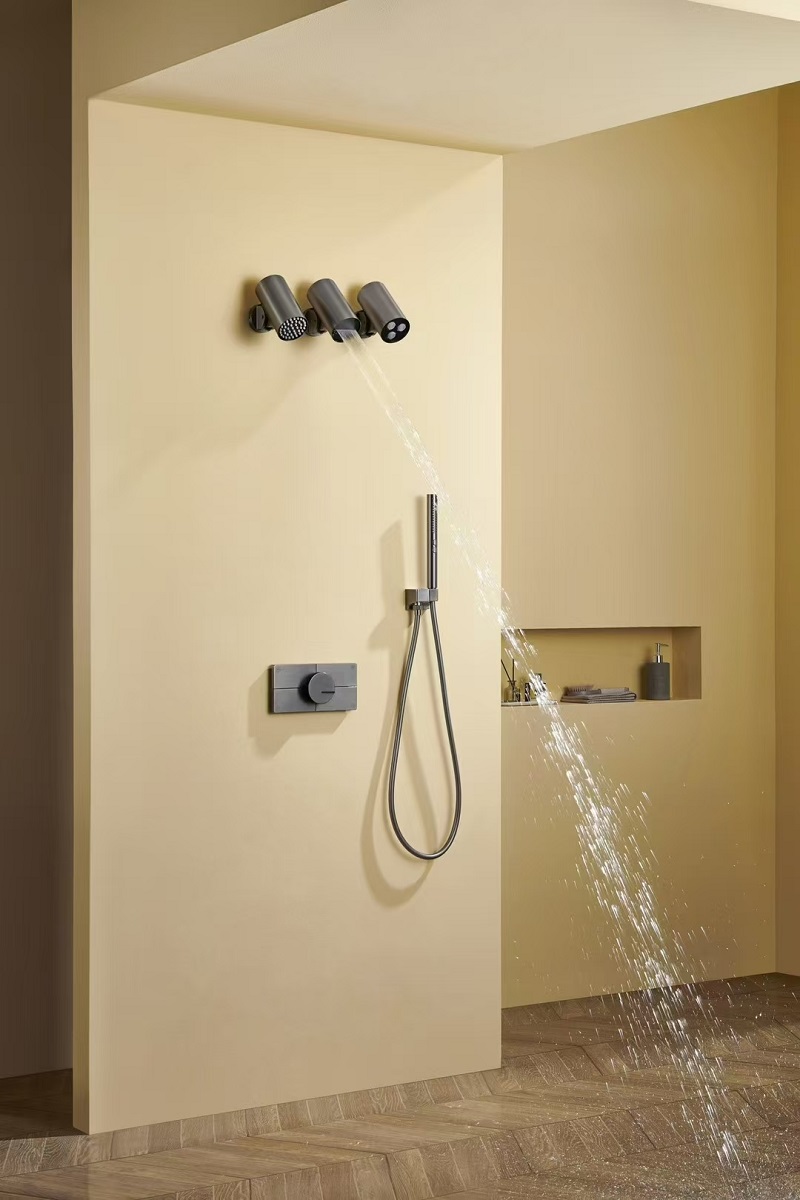 3 pcs Shower head Thermostatic - огляд і ціна Concealed Thermostatic Shower System Set