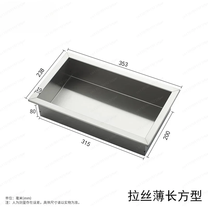 Hotel Wall Recessed Box, 304 S - огляд і ціна Shower Niche Stainless Steel Recessed