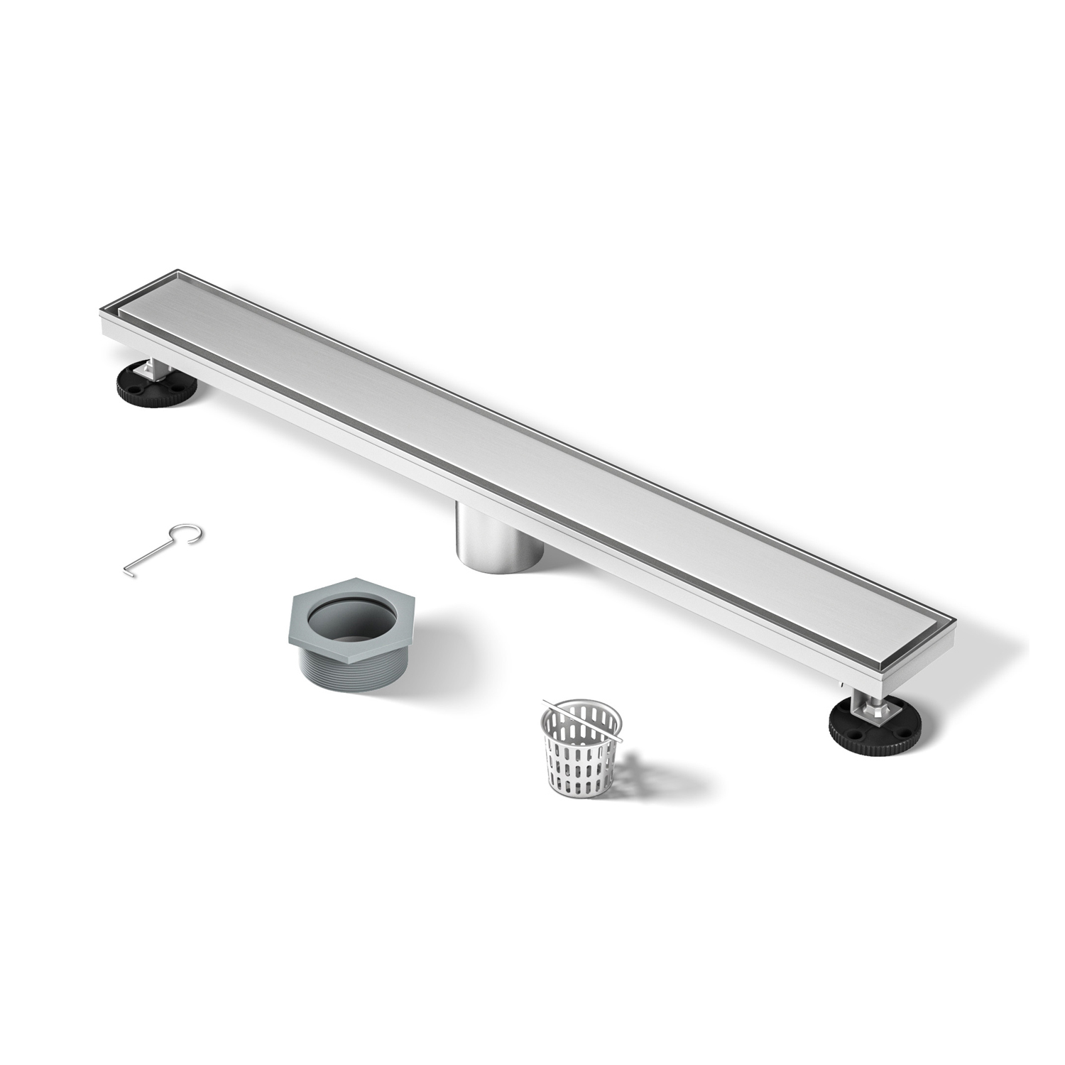 Modern Customizable 304 Stainl - огляд і ціна Linear Shower Drain Stainless 304 Tile In