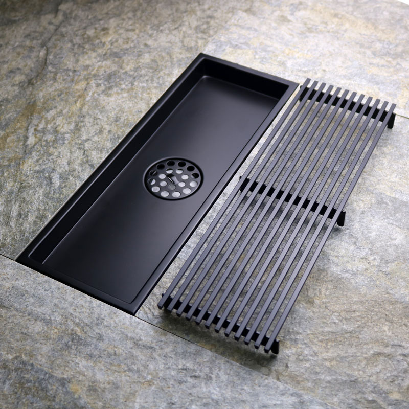 Linear Shower Drain with Tile  - огляд і ціна Linear Shower Drain Stainless 304 Tile In