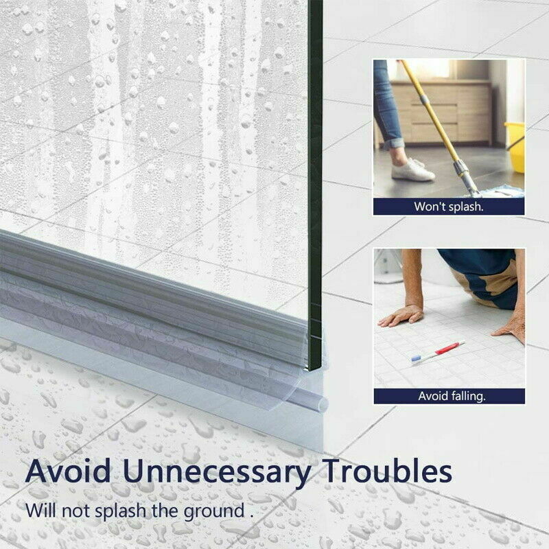 New Bath Shower Door Bottom Se - огляд і ціна Shower Door Bottom Seal Strip Sweep