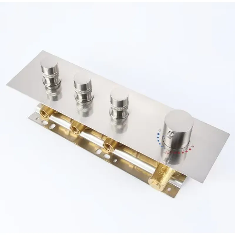 Brass Thermostatic Shower Valv - огляд і ціна Thermostatic Shower Faucet Valve 3 Way