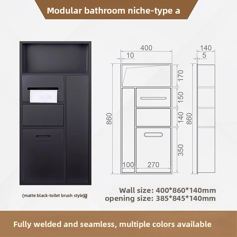304 Stainless Steel Shower Nic - огляд і ціна Shower Niche Stainless Steel Recessed