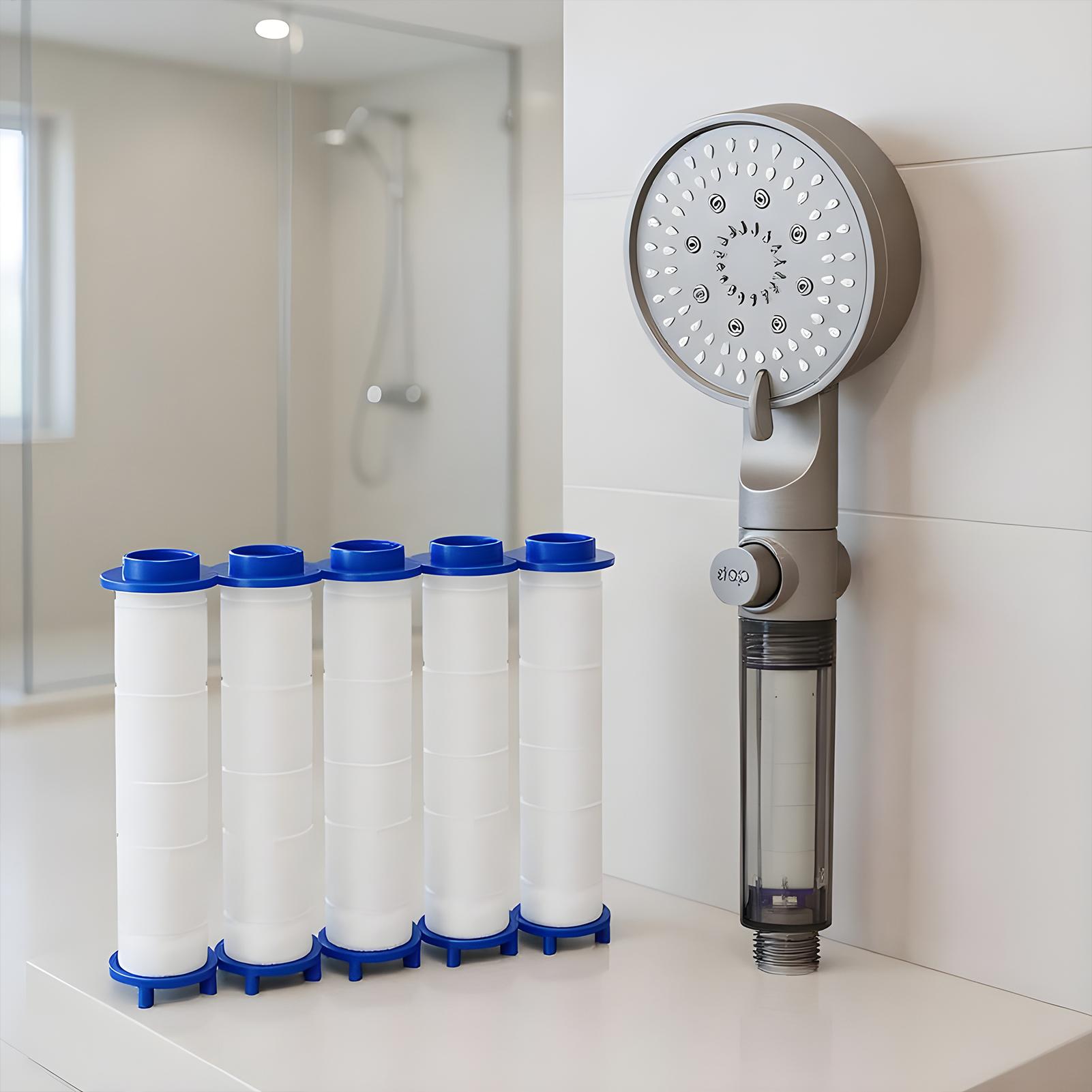 New Shower Head 5 Modes Filter - огляд і ціна Handheld Shower Head High Pressure Filter