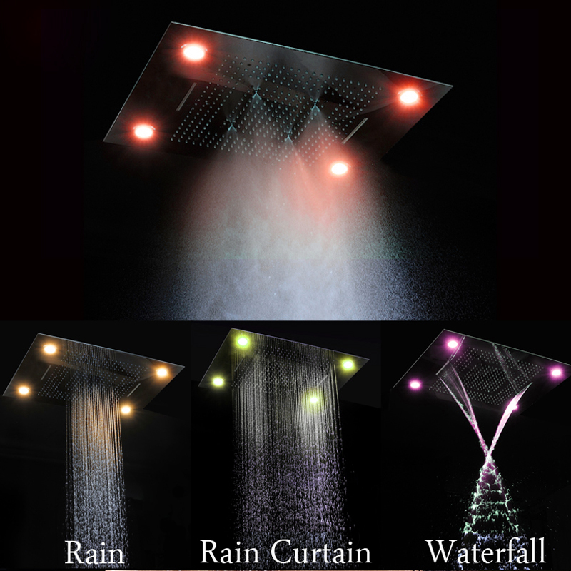 2026 Bathroom Concealed  LED S - огляд і ціна Concealed Thermostatic Shower System Set