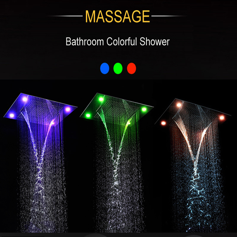 2026 Bathroom Concealed  LED S - огляд і ціна Concealed Thermostatic Shower System Set