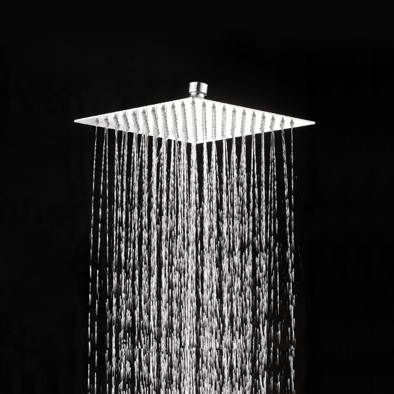 Becola 16Inch 40cmX40cm Square - огляд і ціна Rainfall Shower Head Ceiling Mount 16 Inch