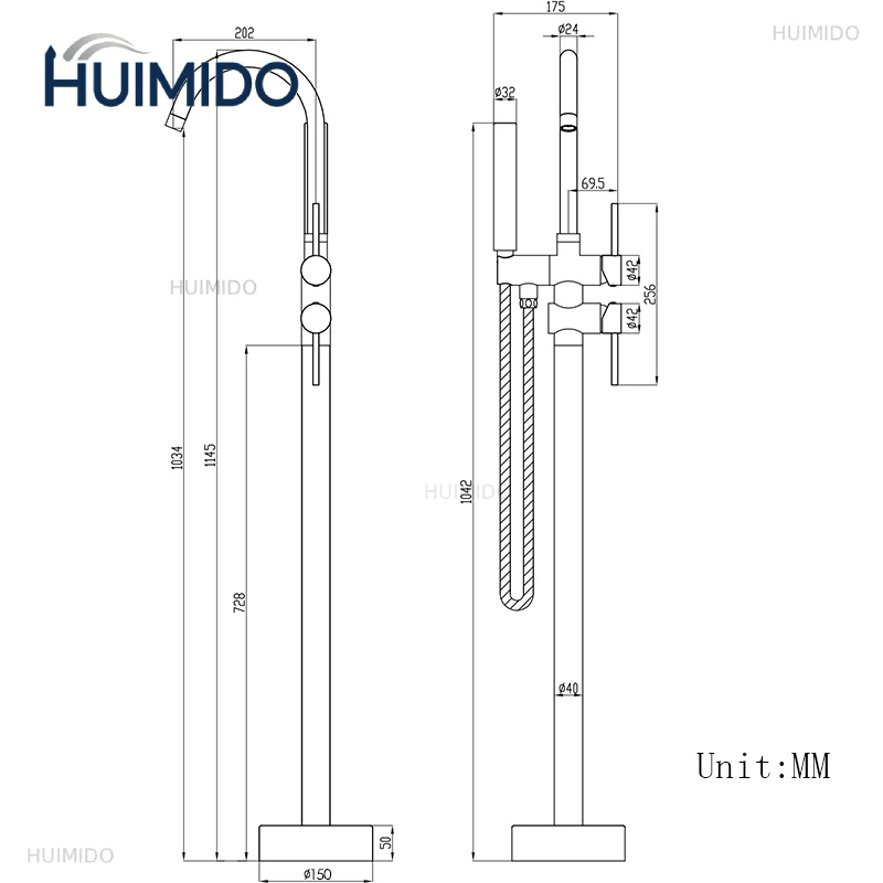Golden Plated Bathtub Filler S - огляд і ціна Freestanding Bathtub Filler Faucet Floor