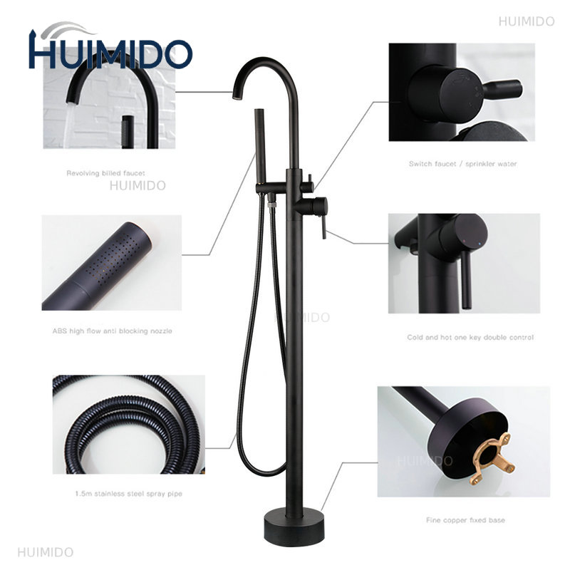 Golden Plated Bathtub Filler S - огляд і ціна Freestanding Bathtub Filler Faucet Floor