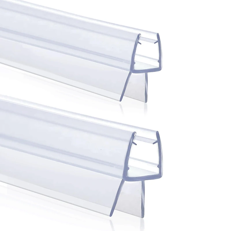 1PC 0.5/1/1.5/2M Transparent S - огляд і ціна Shower Door Bottom Seal Strip Sweep