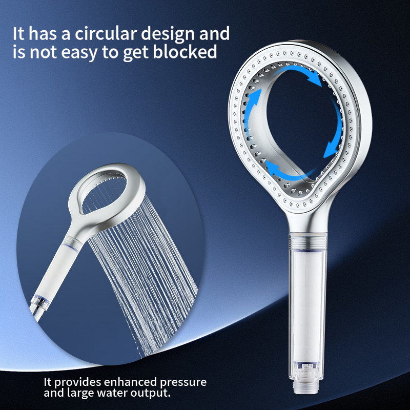 Ring Design High Pressure With - огляд і ціна Handheld Shower Head High Pressure Filter